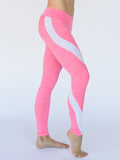 Pink and White Swirl Leggings Clearance
