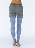 Grey and Blueberry Thigh High Leggings Clearance