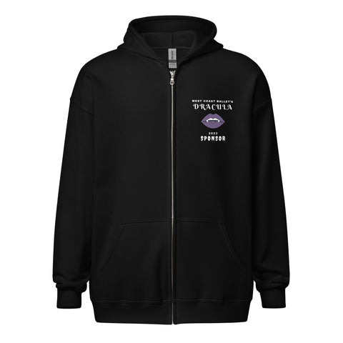 Dracula 2023 Sponsor Unisex heavy blend zip hoodie