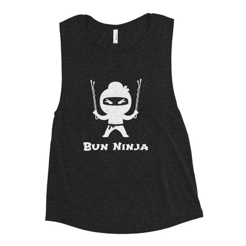 NEW Bun Ninja Ladies’ Flowy Tank - Farina Bodywear