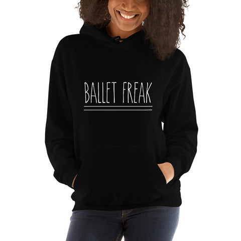 Ballet Freak Hooded Sweatshirt - Farina Bodywear
